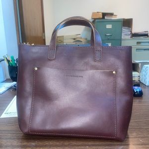EUC cognac med Crossbody PLG